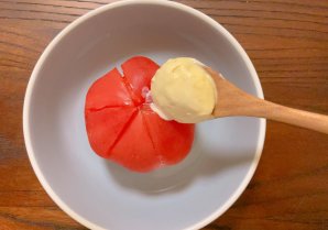 強い抗酸化作用を持つ「リコピン」豊富な #トマト。リコピンは油と一緒に食べると吸収がよくなるんですって！！冷やしたトマトに亜...