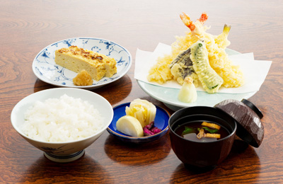 割烹若松 越谷 和食ランチ 日本料理 女性に人気 天ぷらセット